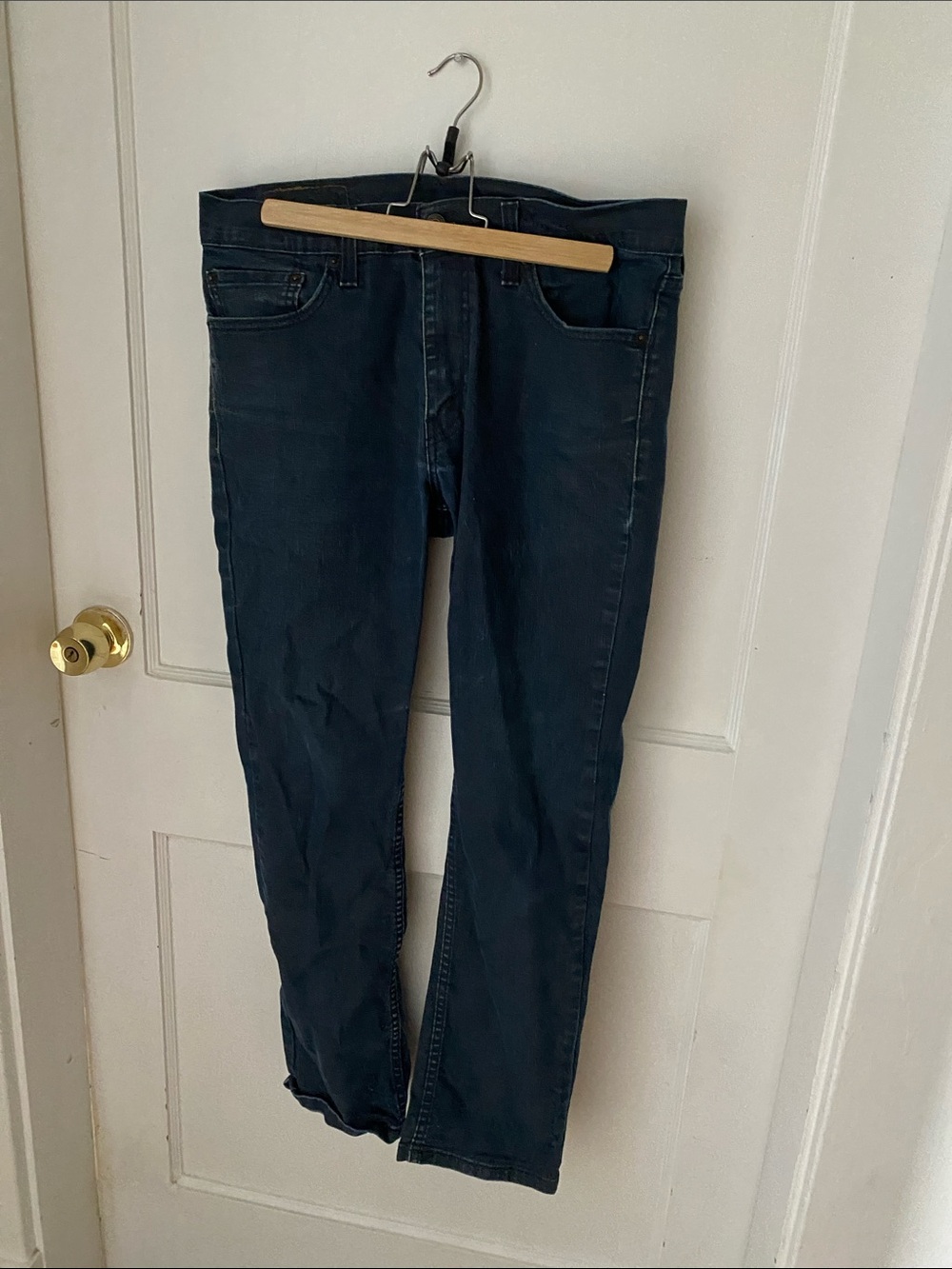 Levi's Slim Straight Dark Blue Jeans